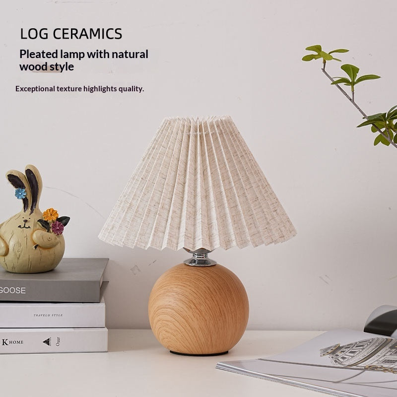 Tischlampe mit Stoffkordel und Keramikfuss – Bild 4 | LuxeStyle