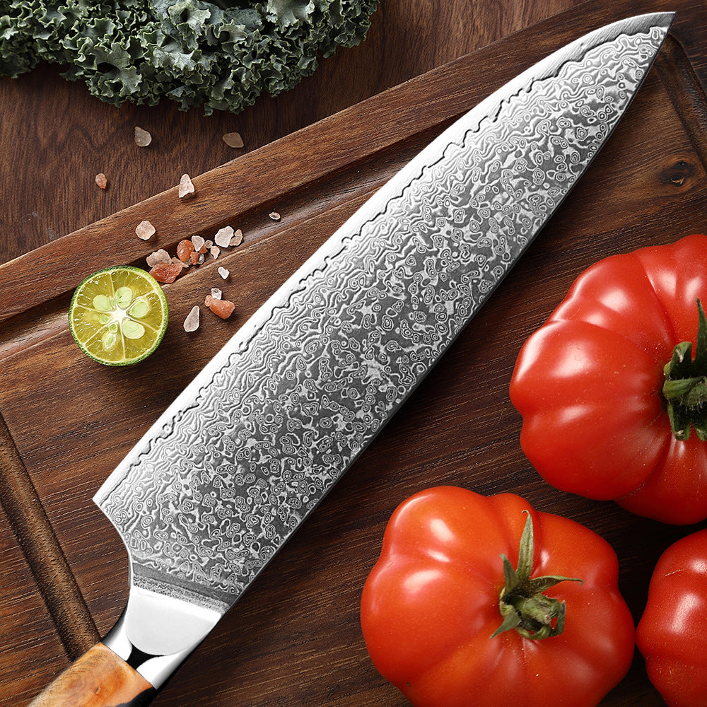 Damaststahl Kochmesser – Bild 7 | LuxeStyle