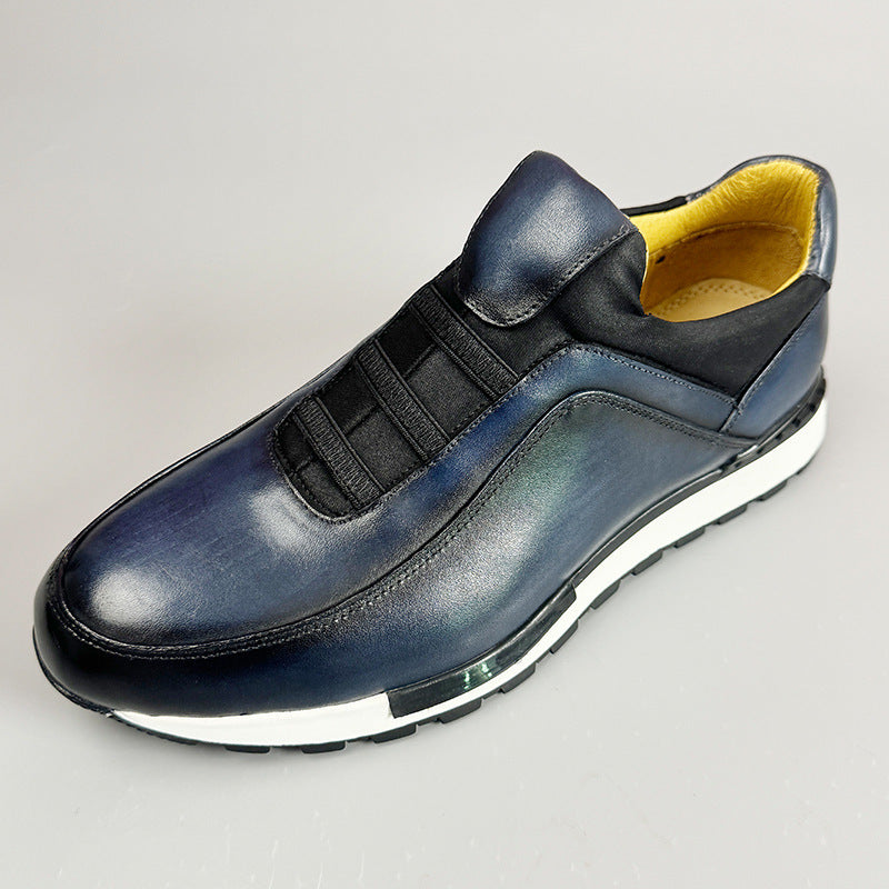 Herren Sneaker aus echtem Leder – Bild 2 | LuxeStyle