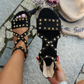 Runde Sandalen