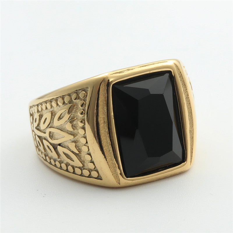 Vintage-Ring mit mehrfarbigen Edelsteinen – Bild 2 | LuxeStyle