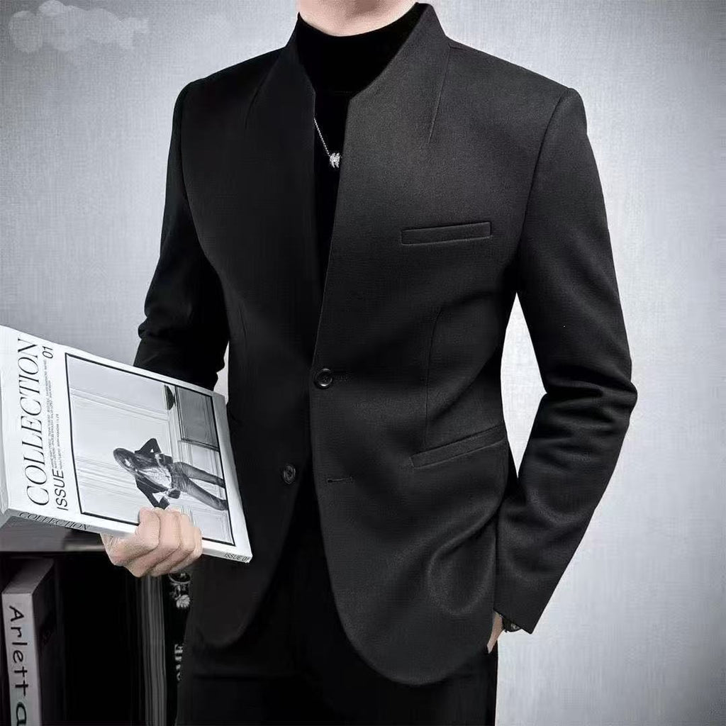 Herren Wolljacke Slim Fit für Herbst/Winter