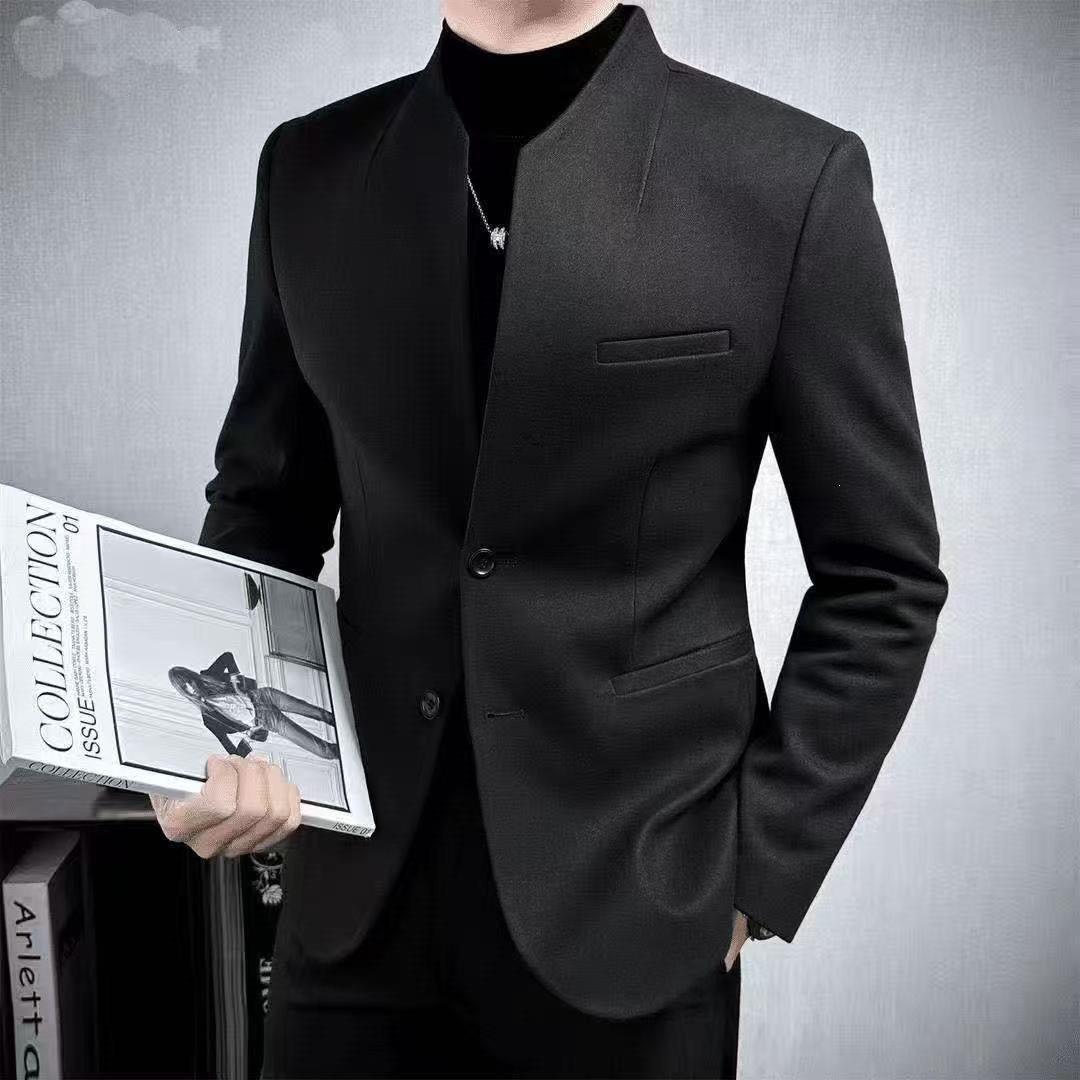 Herren Wolljacke Slim Fit für Herbst/Winter