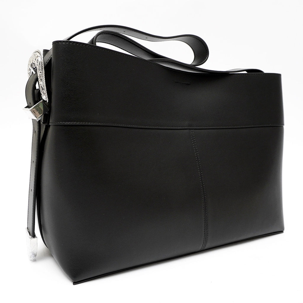 Grosse silberne Tasche für Herren