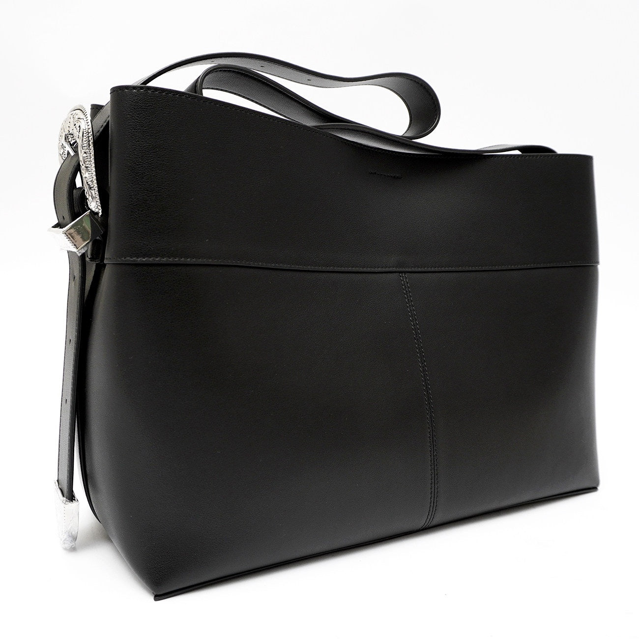 Grosse silberne Tasche für Herren