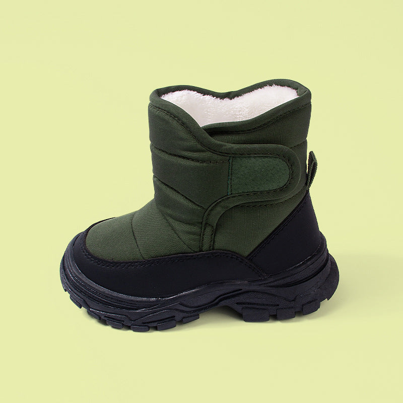 Warme, gefütterte Winter-Sneakers für Kinder