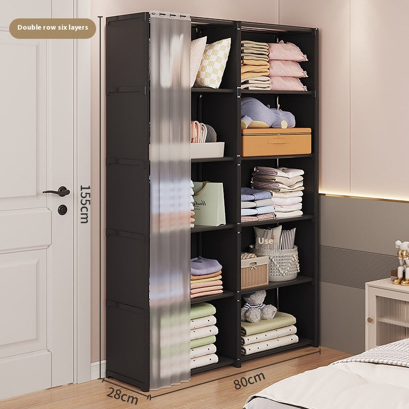 Staubdichter Kleiderschrank mit modularem Design