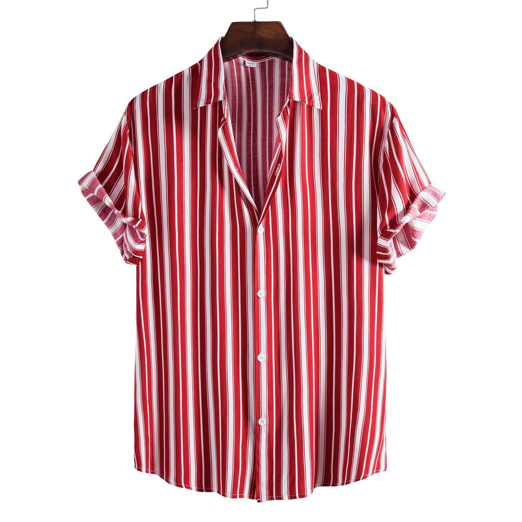 Bambushemd Slim Fit mit Druck | LuxeStyle