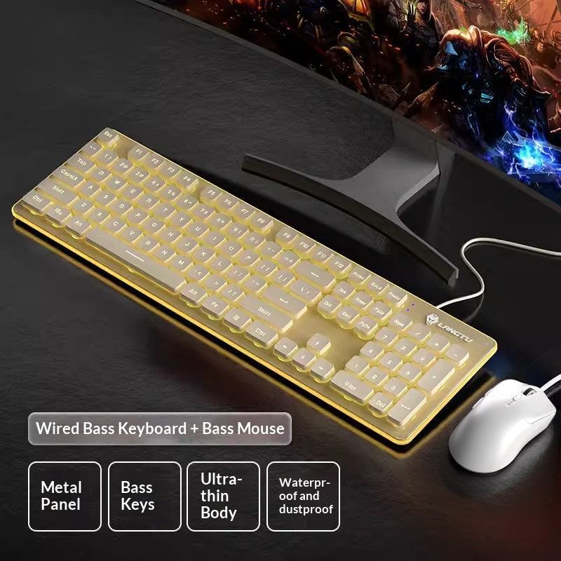 Hintergrundbeleuchtete Tastatur