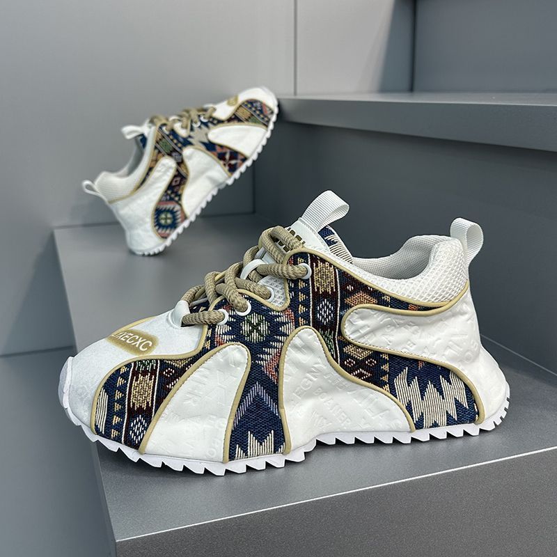 Freizeitschuhe im Karomuster für Herren – Bild 7 | LuxeStyle