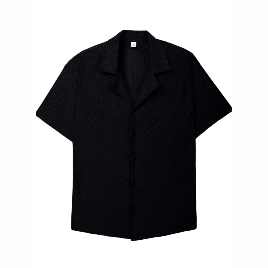 Herren Hemd Einfarbig Slim Fit – Ansicht 5