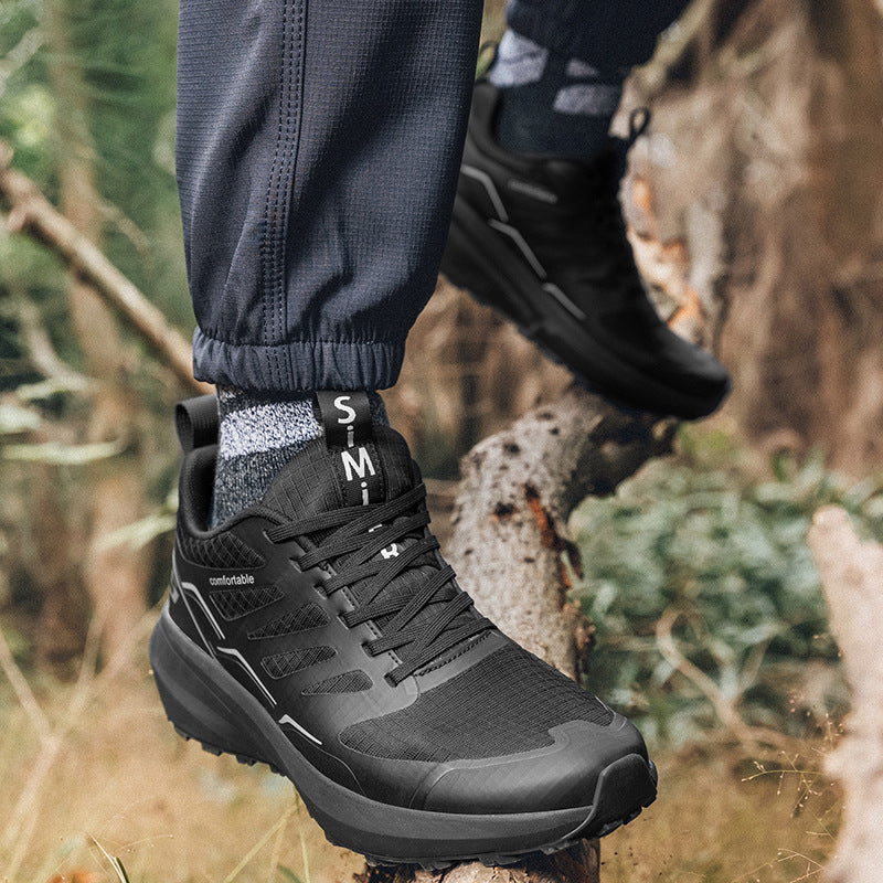 Atmungsaktive rutschfeste Wanderschuhe für Herren – Bild 4 | LuxeStyle