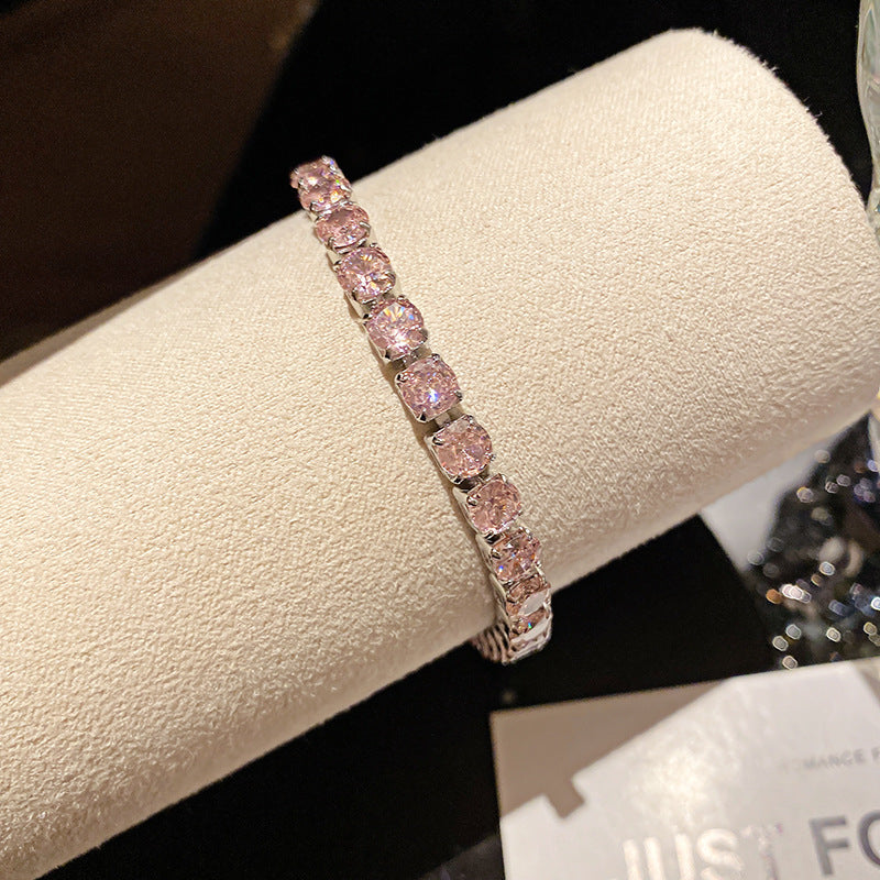 Blumenvielfalt Zirkonia Armband Elegant