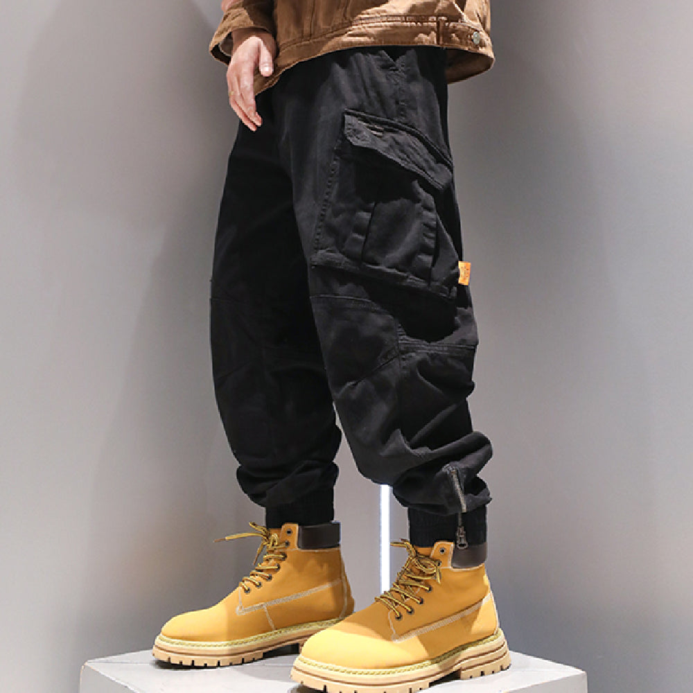 Casual Hosen mit Zipper-Design