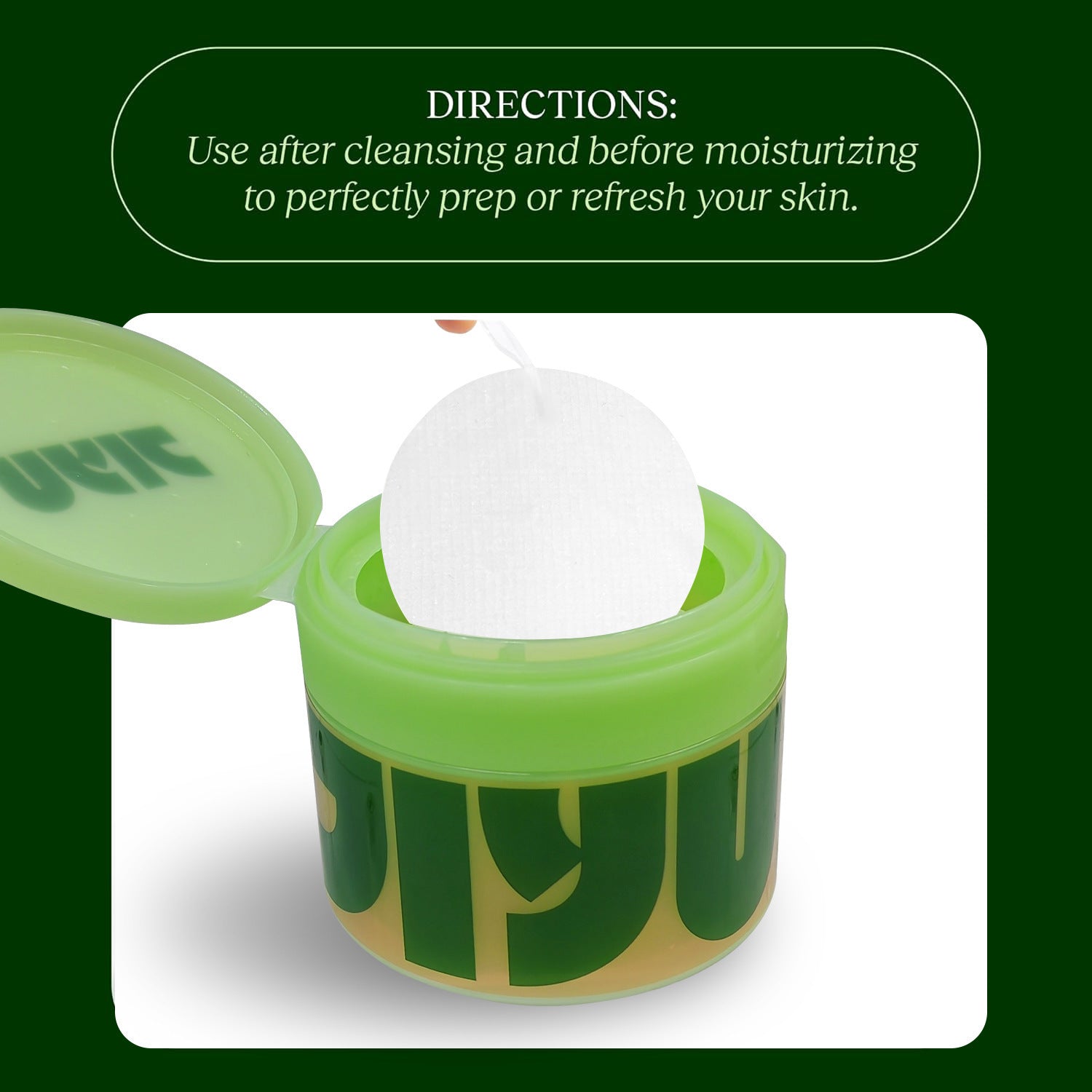 Exfoliating Snow Grass Skincare Cotton
