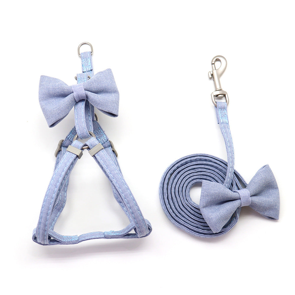 Halsband- oder Brustgeschirr-Set mit Leine – Bild 3 | LuxeStyle