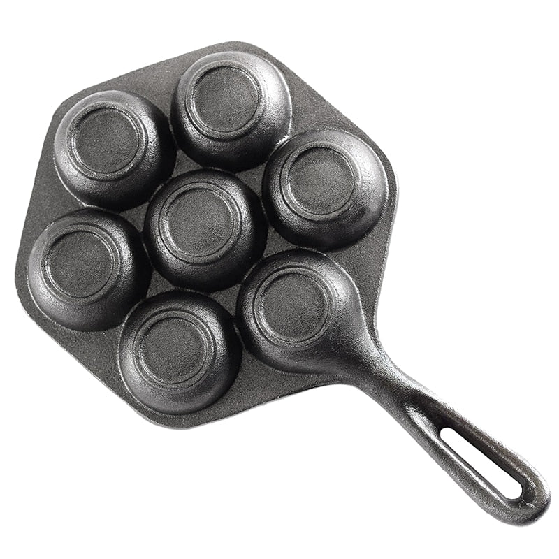 Gusseisen-Pfannkuchenform, 7 Mulden – Bild 4 | LuxeStyle