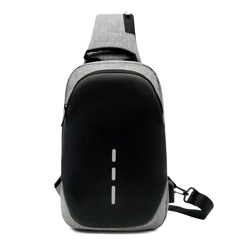 Nylon Brusttasche 31x21x6 cm – Bild 6 | LuxeStyle