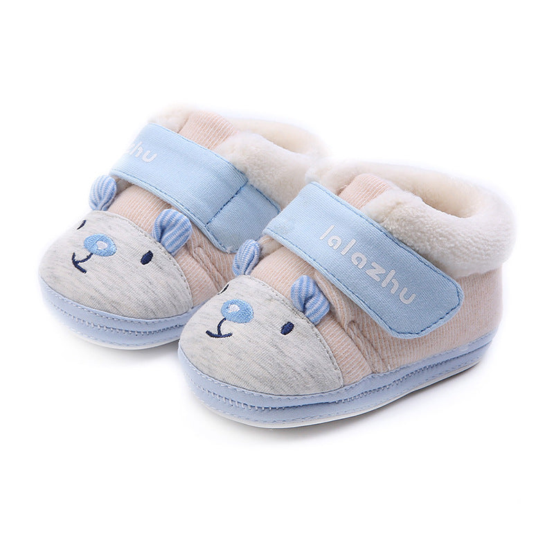 Babyschuhe aus Baumwolle – neutral, Herbst/Winter – Bild 8 | LuxeStyle