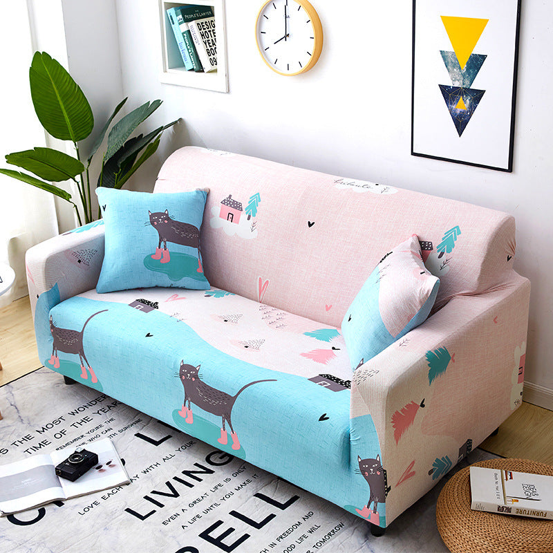 Elastischer Sofaüberzug aus Stoff – Bild 14 | LuxeStyle