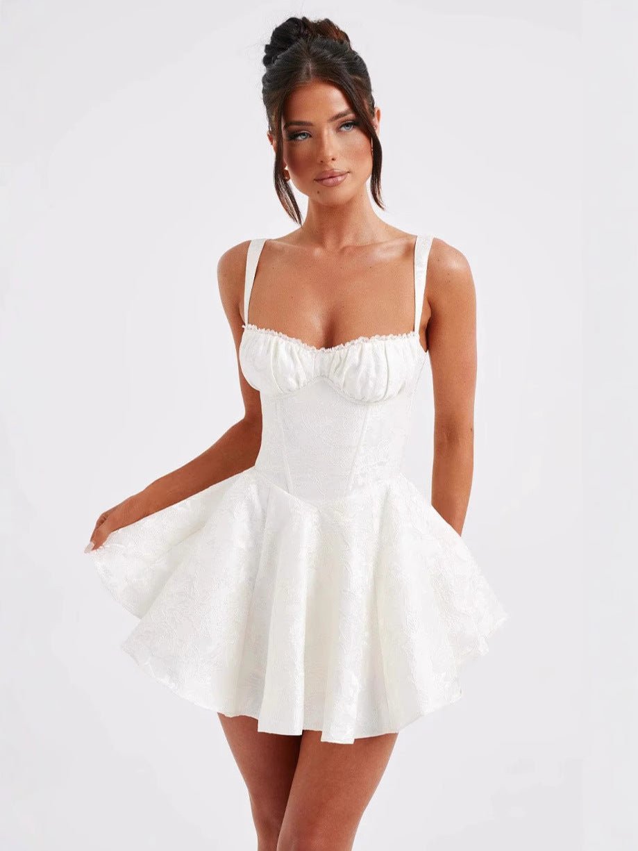 Französisches Spitzenkleid