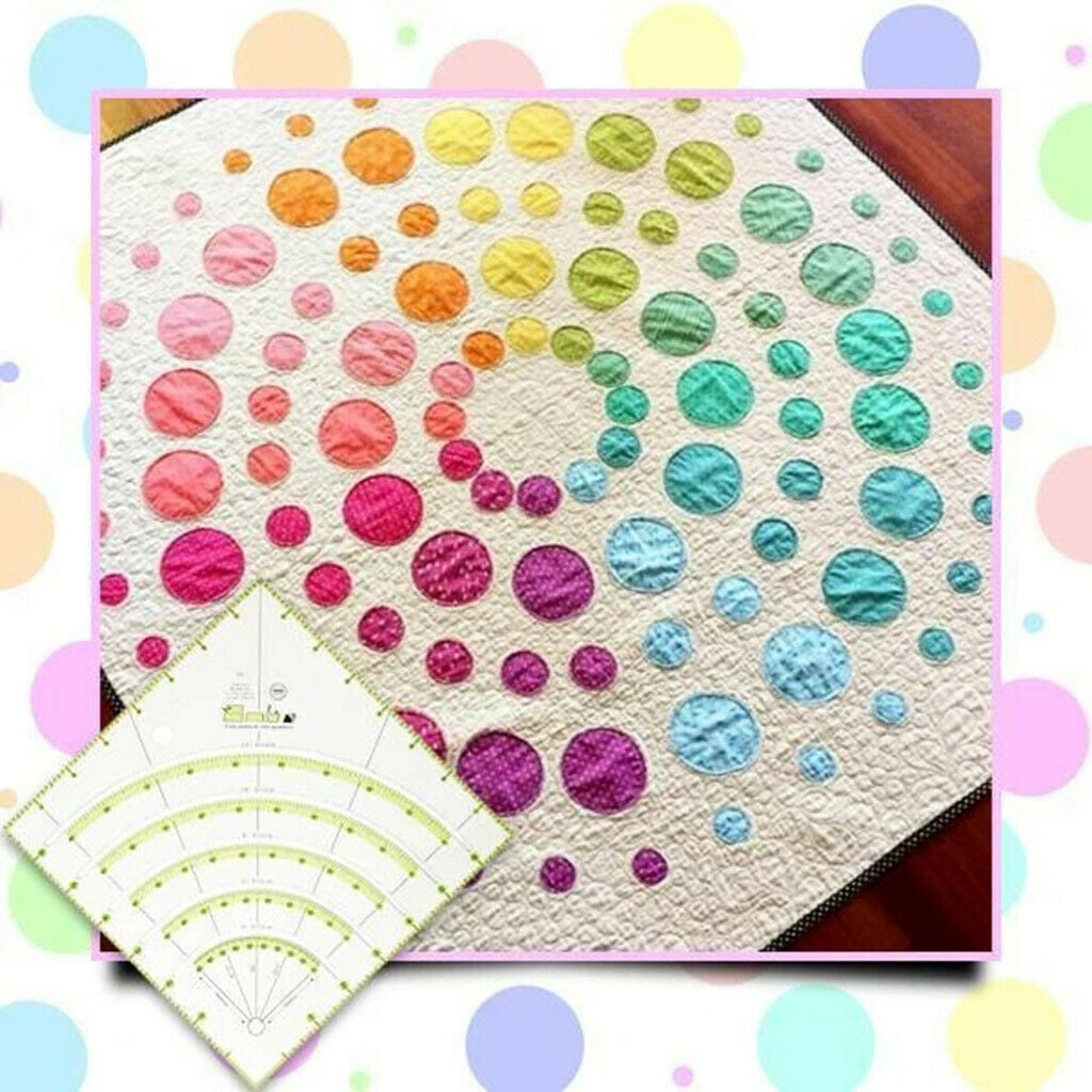 Quilt-Kreisschneider «Arcs & Fans» – Bild 3 | LuxeStyle