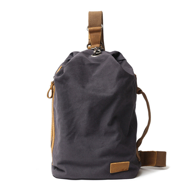 Retro Canvas Umhängetasche für Herren – Bild 3 | LuxeStyle