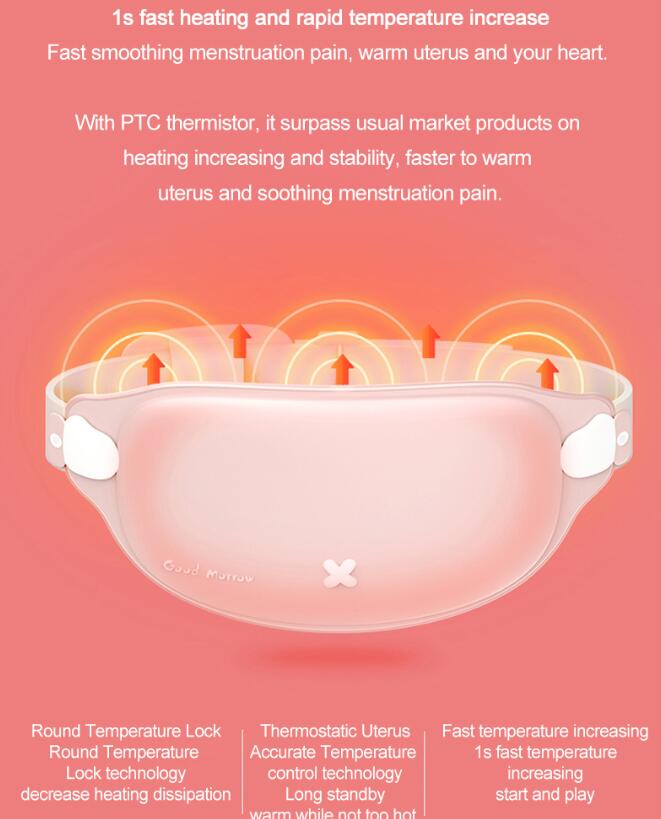 Wiederaufladbarer Wärme-Massagegurt für Menstruationsschmerzen – Bild 6 | LuxeStyle