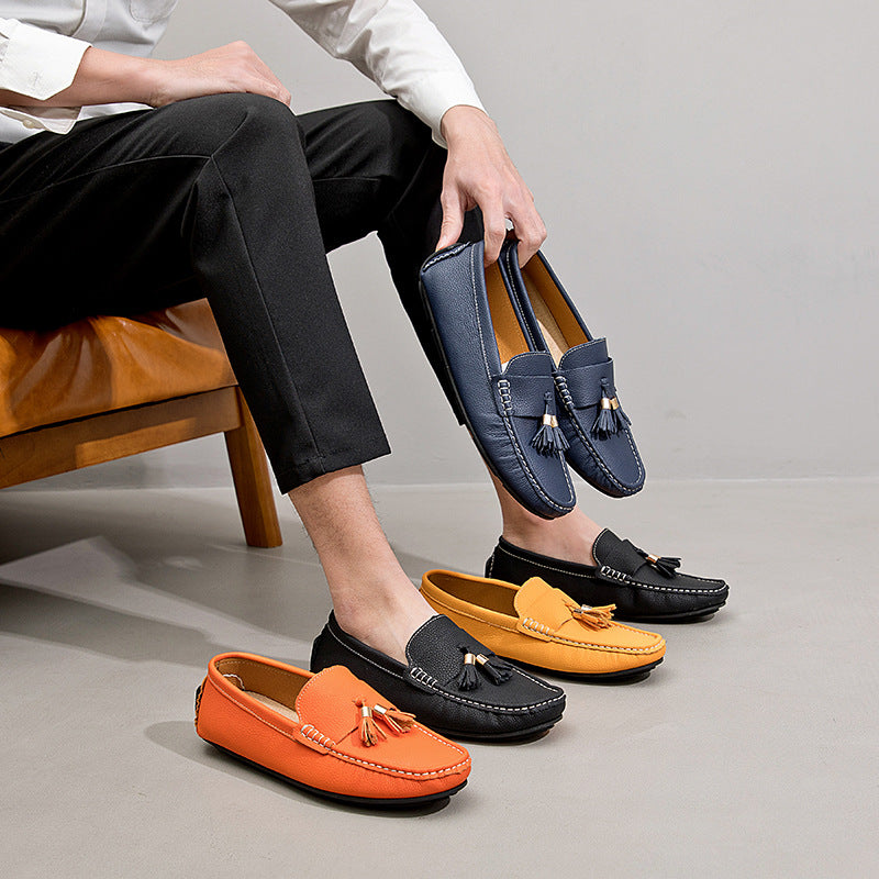 Herren Loafer aus Wildlederimitat