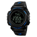 Digitale Outdoor-Herrenuhr mit Kompass