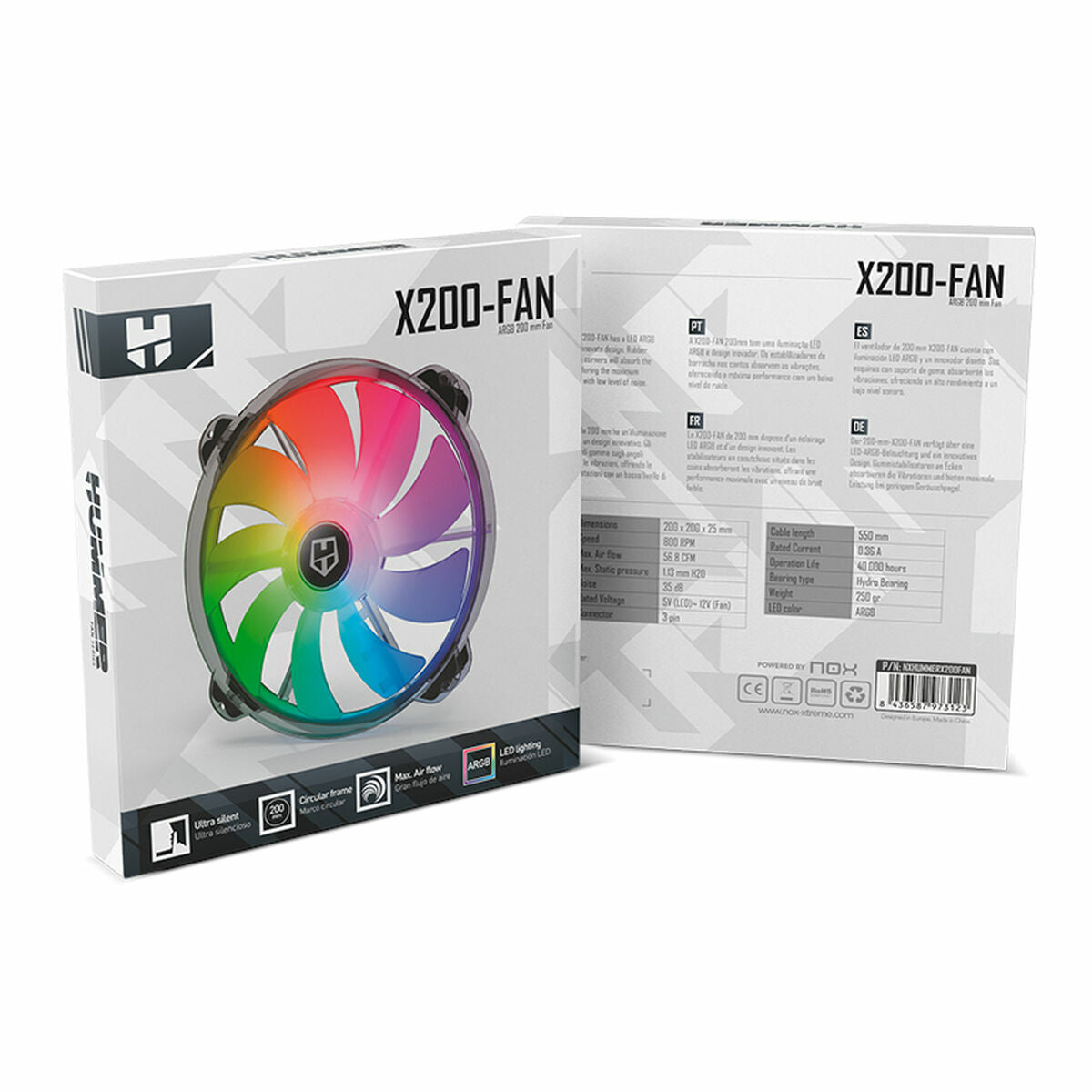 Box Ventilator Nox-Xtreme X200-FAN – Bild 3 | LuxeStyle