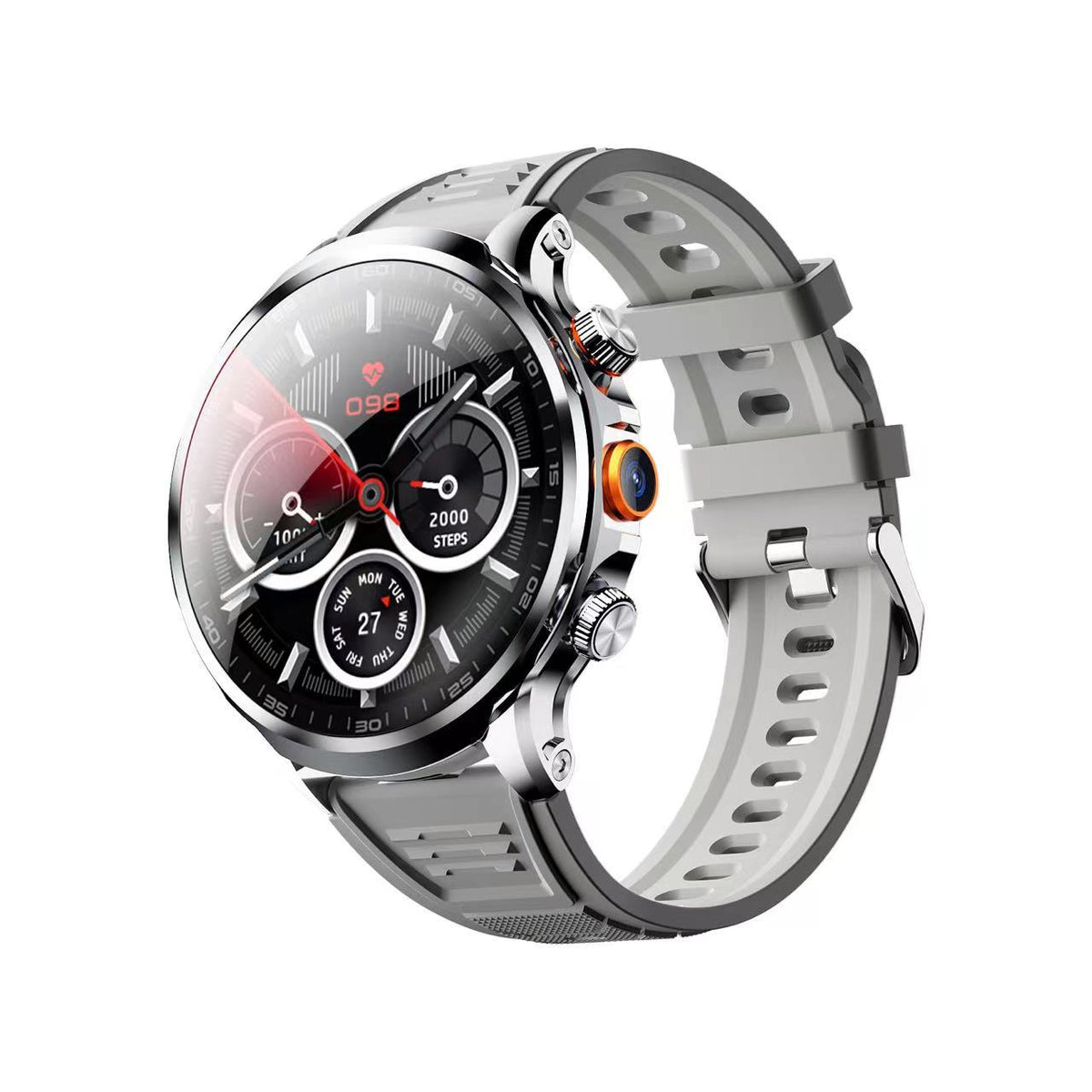 H18 Smartwatch mit rundem IPS-Display