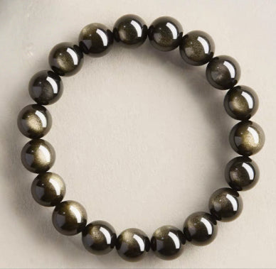 Obsidian Kristall Armband