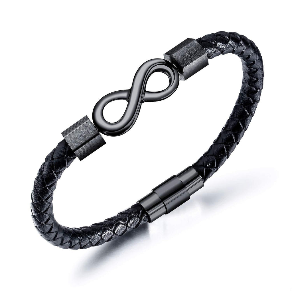 Stahlarmband mit Magnetverschluss – 8-Zeichen-Symbol – Bild 5 | LuxeStyle