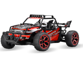 High-Speed RC Drift Car, 1:18, blau/gelb