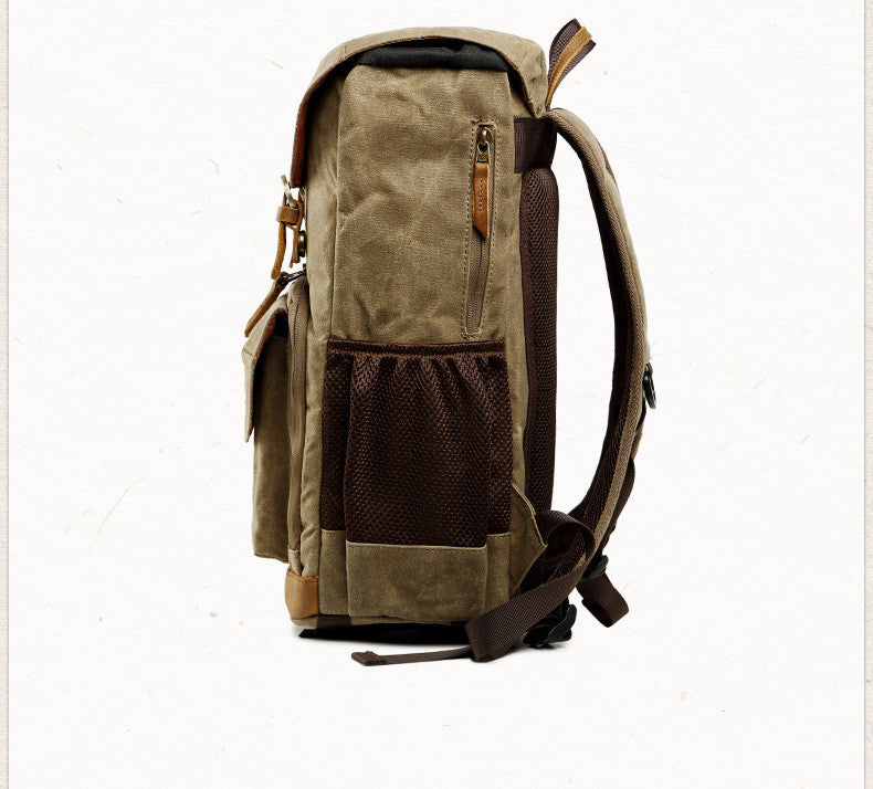 Kamerarucksack aus Baumwolle | LuxeStyle