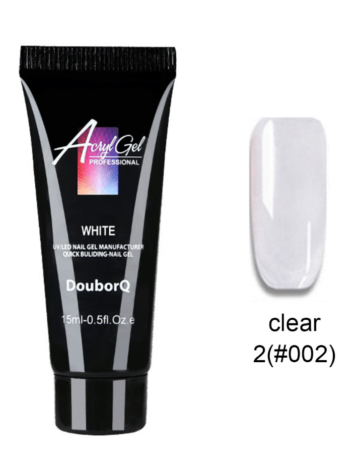 Polygel-Set mit 3 Farben und Dual Tips