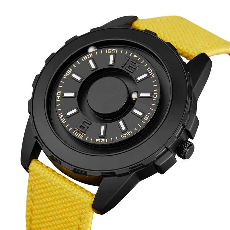 Quarzuhr mit Textilarmband – Bild 8 | LuxeStyle