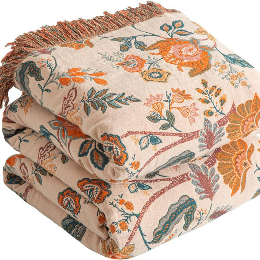 Boho-Muster-Decke