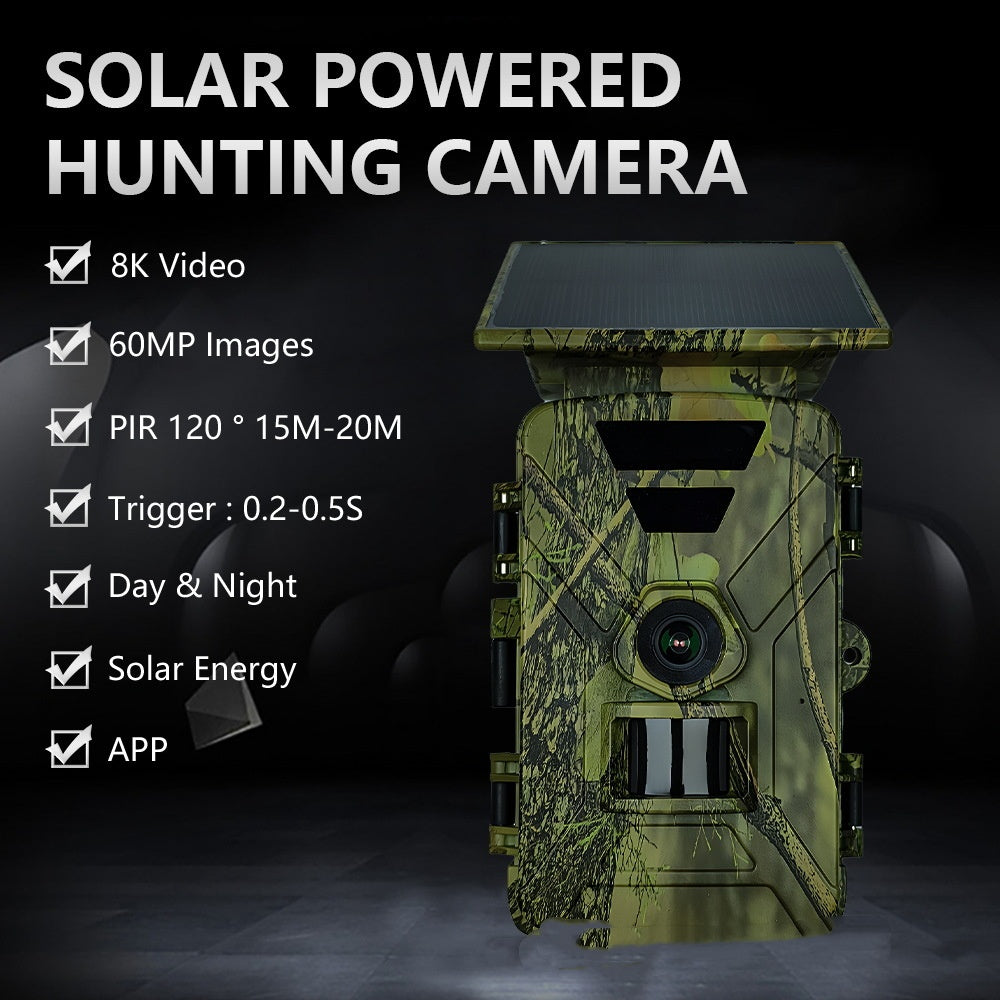 WIFI Solar Outdoor Kamera 8K