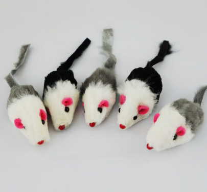 Tiantian Plüschmaus 5er-Pack