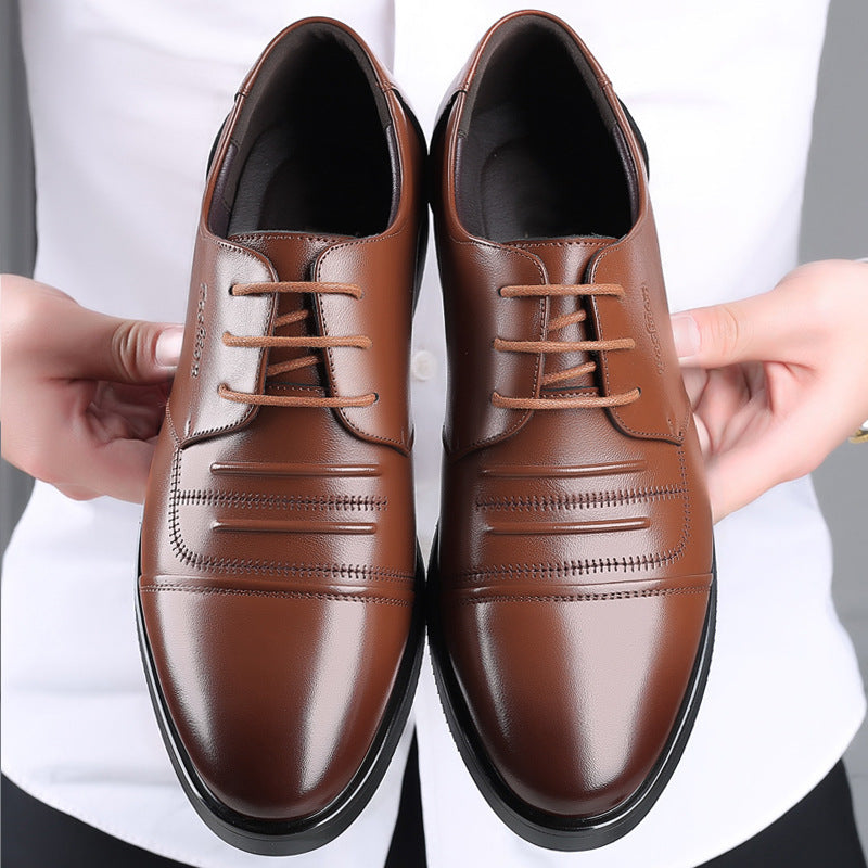 Trendige Business-Lederschuhe für Herren