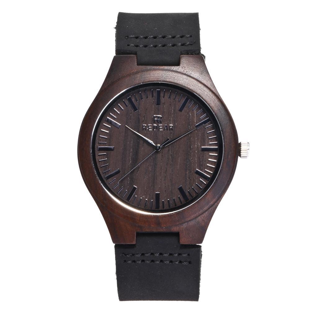 Ebenholz Quarzuhr – Bild 3 | LuxeStyle