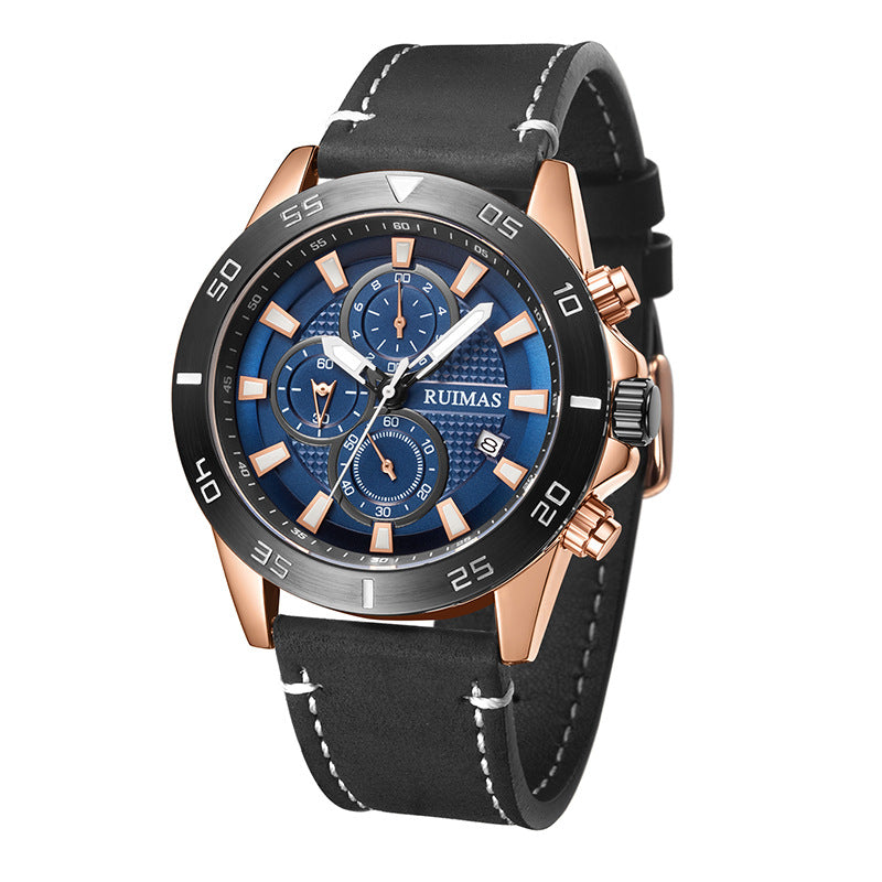Sportuhr für Herren, analog, 30 m wasserdicht – Bild 3 | LuxeStyle