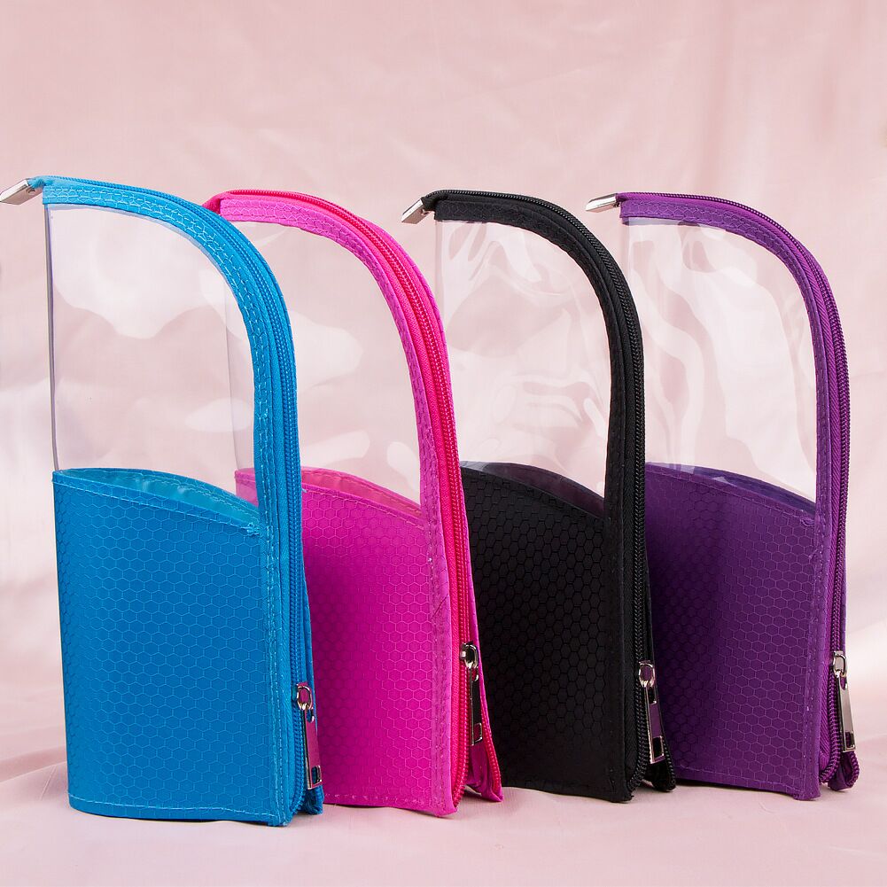 Transparente Kosmetiktasche – Würfel, wasserabweisend