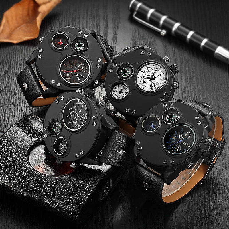 Kompass Quarz Armbanduhr – Bild 2 | LuxeStyle