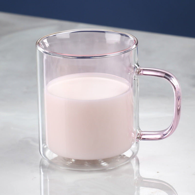 Doppelwandige Trinkflasche aus Borosilikatglas – Bild 4 | LuxeStyle