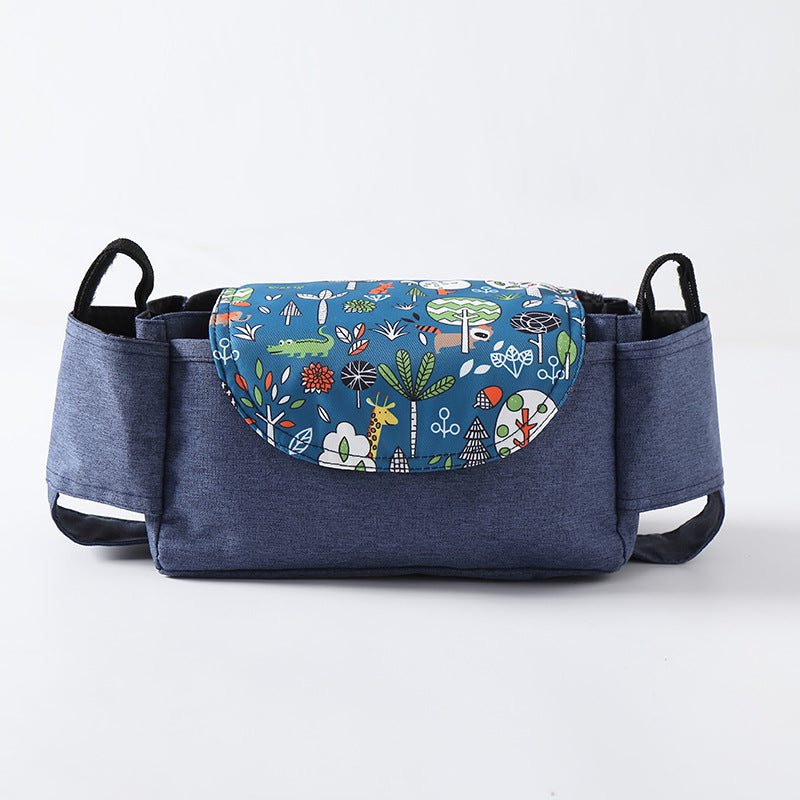Kinderwagen-Organizer mit Flaschenhalter
