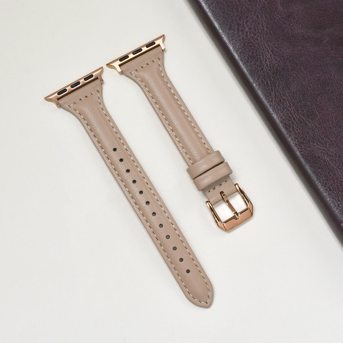 Retro Lederarmband für Apple Watch