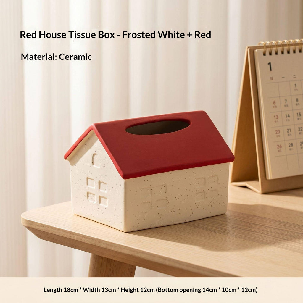 Dekorative Keramik-Box für Taschentücher